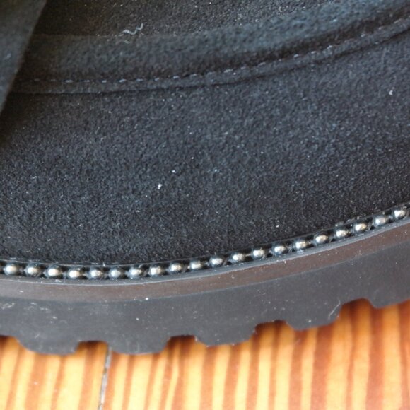 VANELI Women's Zeus Loafer Size 9.5 Black w/ Silver Chain - Picture 7 of 14